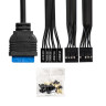 Корпус Minitower EXEGATE BAA-303MU-UNS400 EX299221RUS